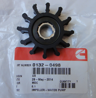 USA ONAN CUMMINS diesel generator parts,Impeller of seawater pump for ONAN, 0132-0498,05411316