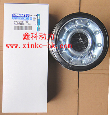 Japan,KOMATSU Diesel engine parts， KOMATS OIL FILTERS,600-211-1231