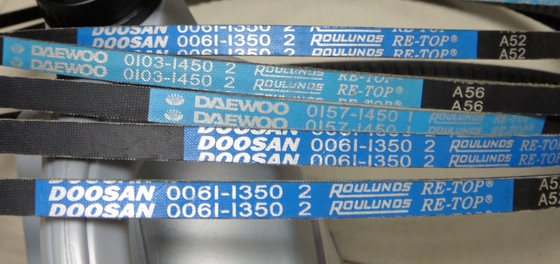 parts for DOOSAN, parts for  DAEWOO,belt for  DAEWOO,Fan belt for doosan diesel engine,65.96801-0195