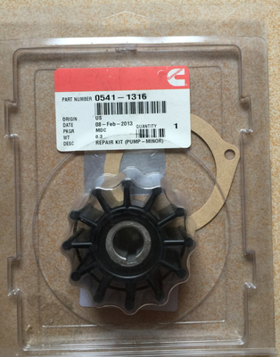 USA ONAN CUMMINS diesel generator parts,Impeller of seawater pump for ONAN, 0132-0498,05411316