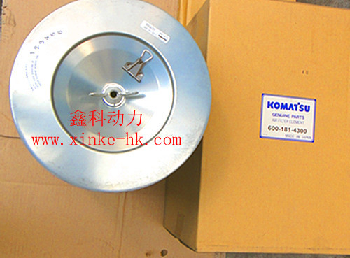 Japan,KOMATSU Diesel engine parts，KOMATSU filters, Air filters for komatsu,600-181-4300,600-181-4311