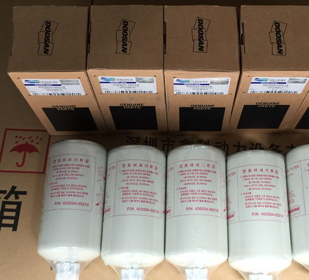 Запчасти для DOOSAN. Запчасти для DAEWOO. Топливные или водяные фильтры для Doosan, 400504-00078, 65.12503-5016, 400504-00218, 400504-00078